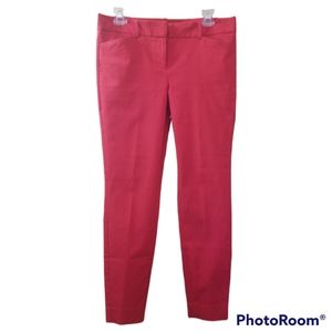 Limited Brand womens skinny dress pants in Red.